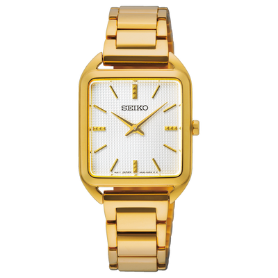 Seiko gold shop square mens watch