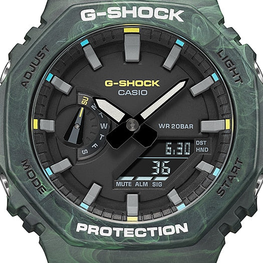 G-Shock CasiOak Carbon Core Mystic Forest GA2100FR-3A