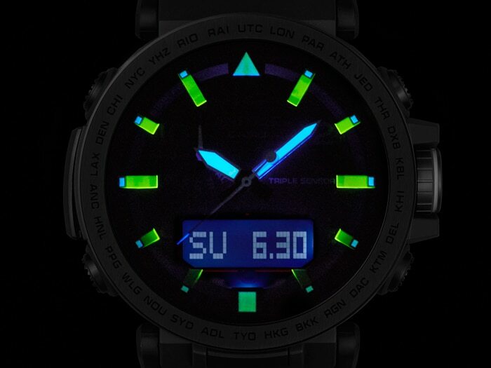 Casio Triple Sensor Version Mens Watch Prg-650Y-1