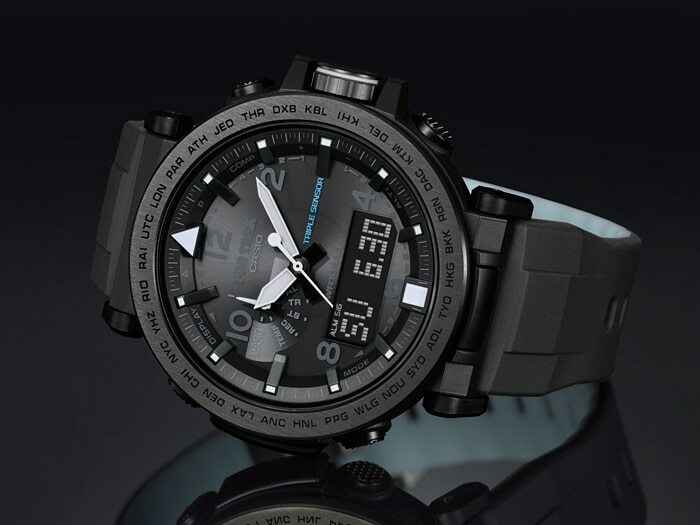 Casio Triple Sensor Version Mens Watch Prg-650Y-1