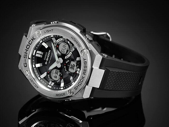 G-Shock G-Steel Men's Solar-Powered Shock-Resistant Watch GSTS110-1A