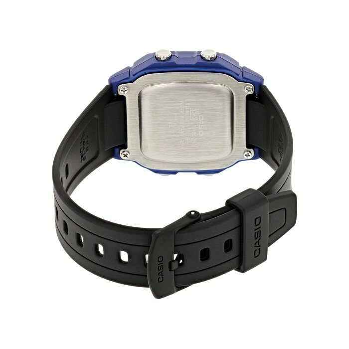Casio W800HM-2A Classic Black & Blue Youth Series Unisex Digital Sports Watch