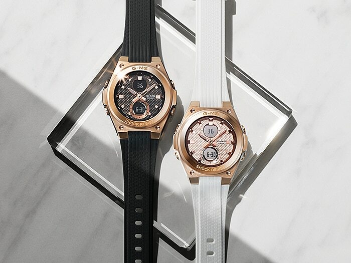 G-SHOCK G-MS Rose Gold Womens Watch MSG-C100G-7A