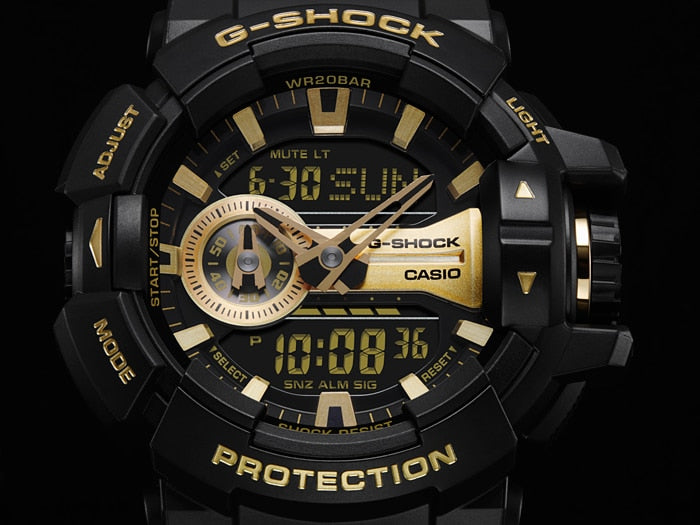 G-Shock Special Colours Rotary Switch Mens Watch GA400GB-1A9