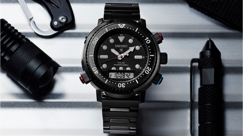 Seiko Prospex Special Edition Arnie Solar Divers Watch SNJ037P Watch Direct