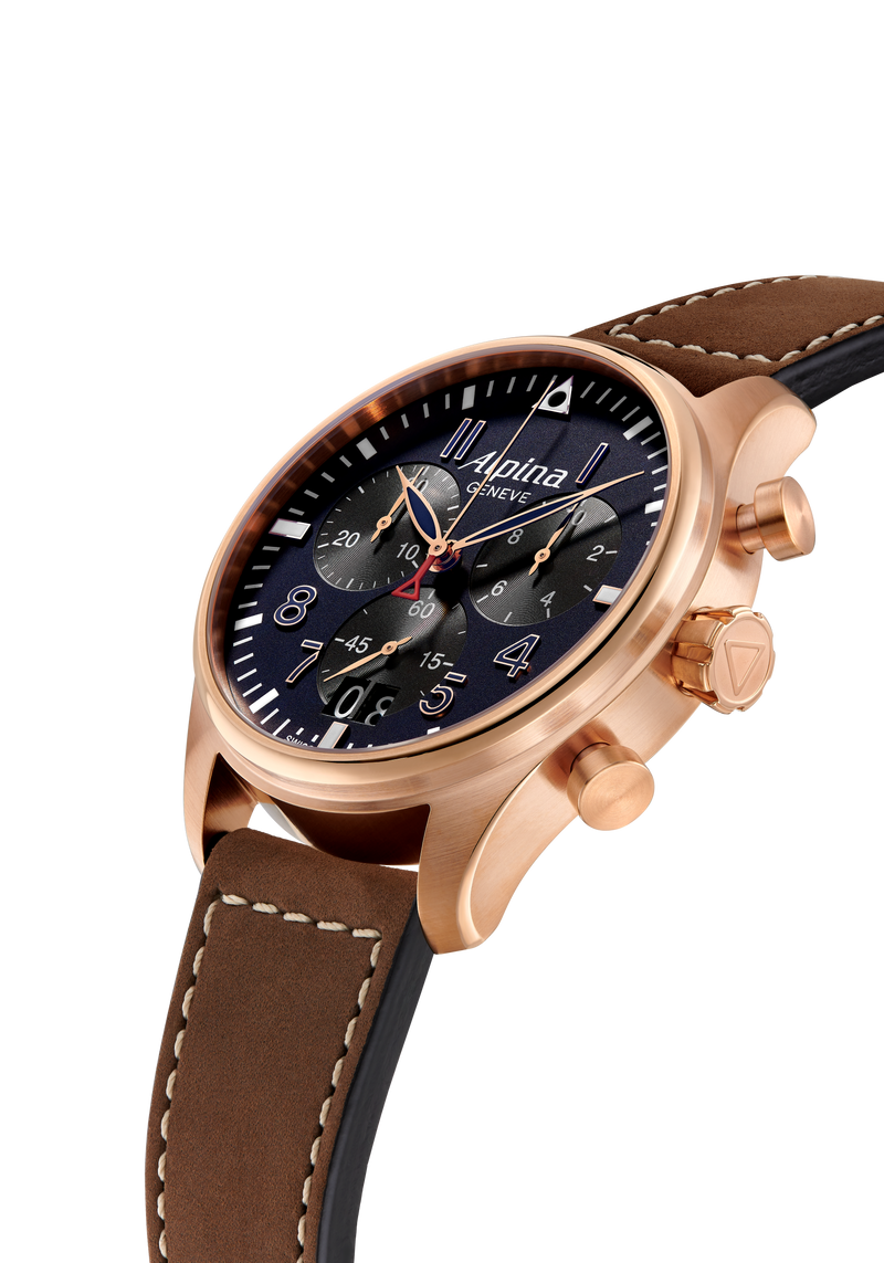 Startimer Pilot Chronograph Watch AL-372NB4S4