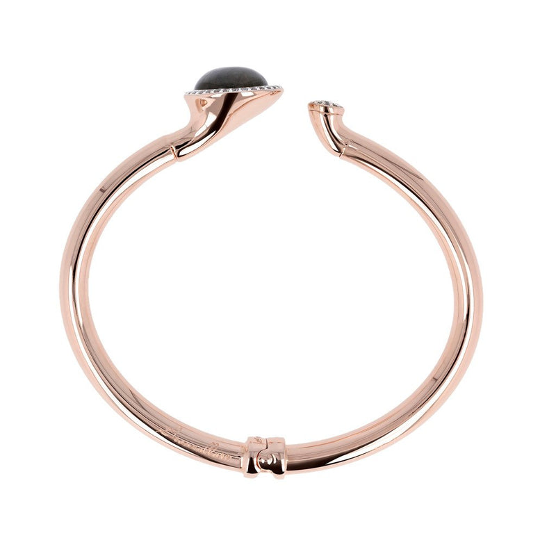 Bronzallure Stone Cuff Bangle