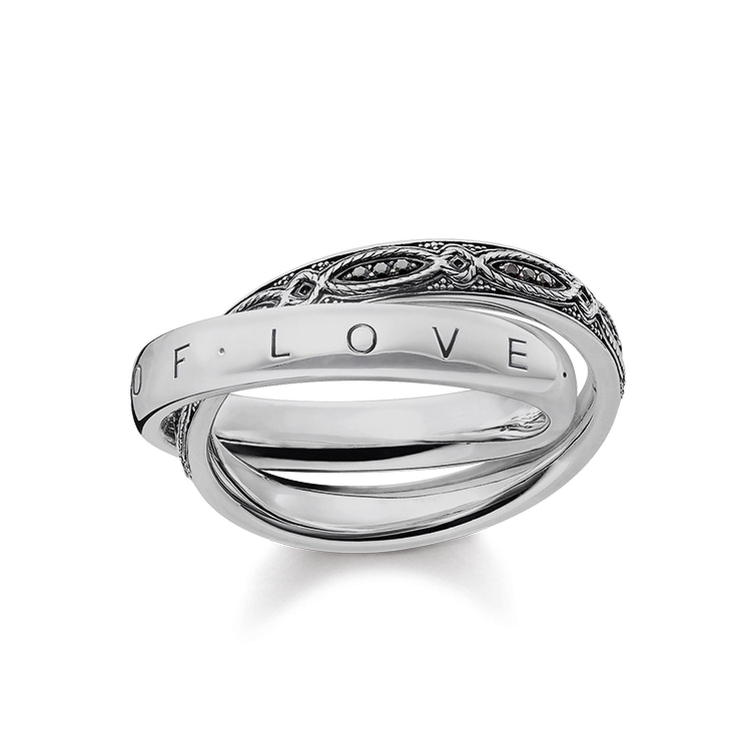 Charm Thomas Sabo Silver Infinity Ring Thomas Sabo Ring 