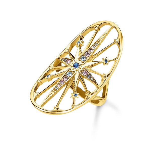 Thomas Sabo Ring "Royalty Star Gold"