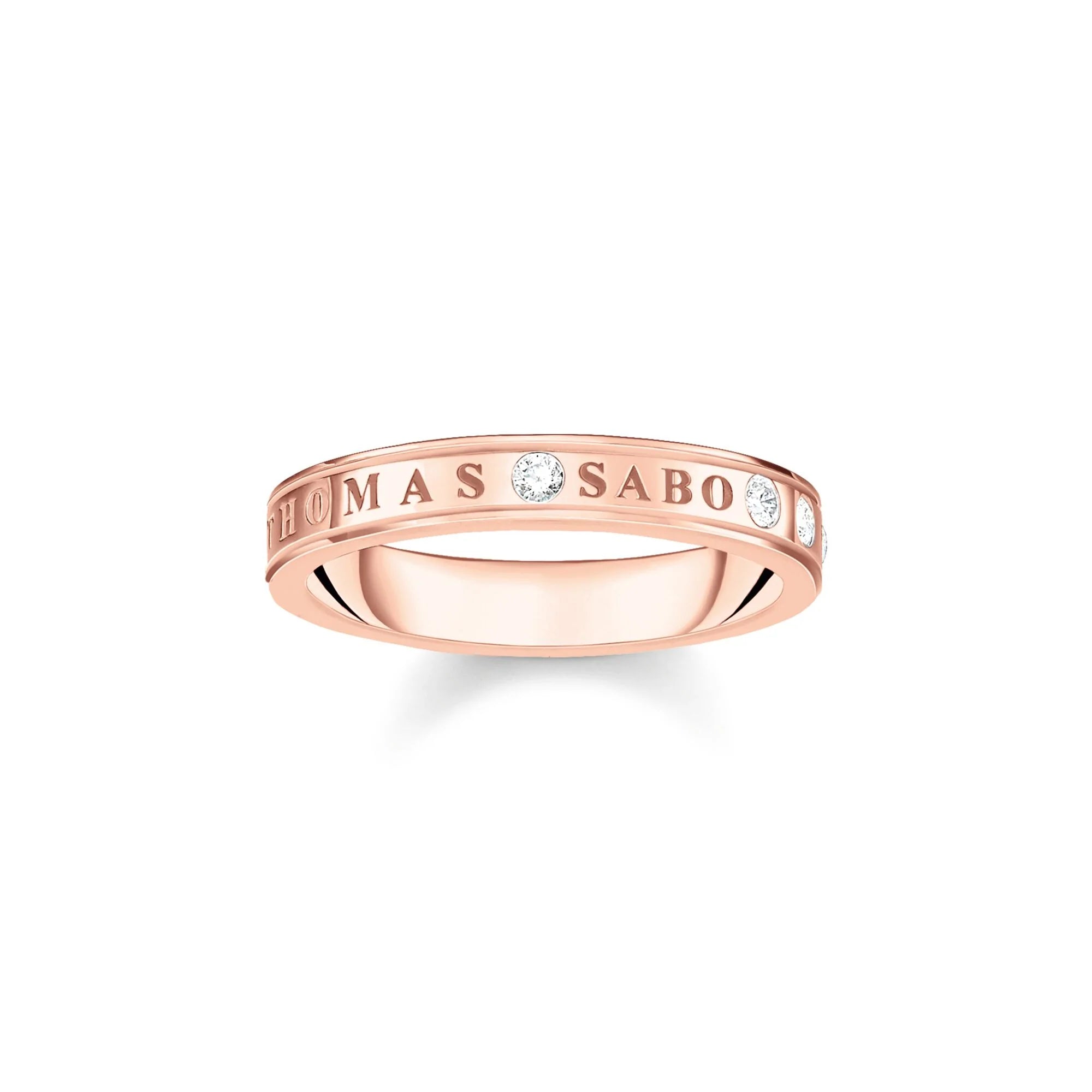 THOMAS SABO Sparkling Circles Rose Gold 1984 Ring