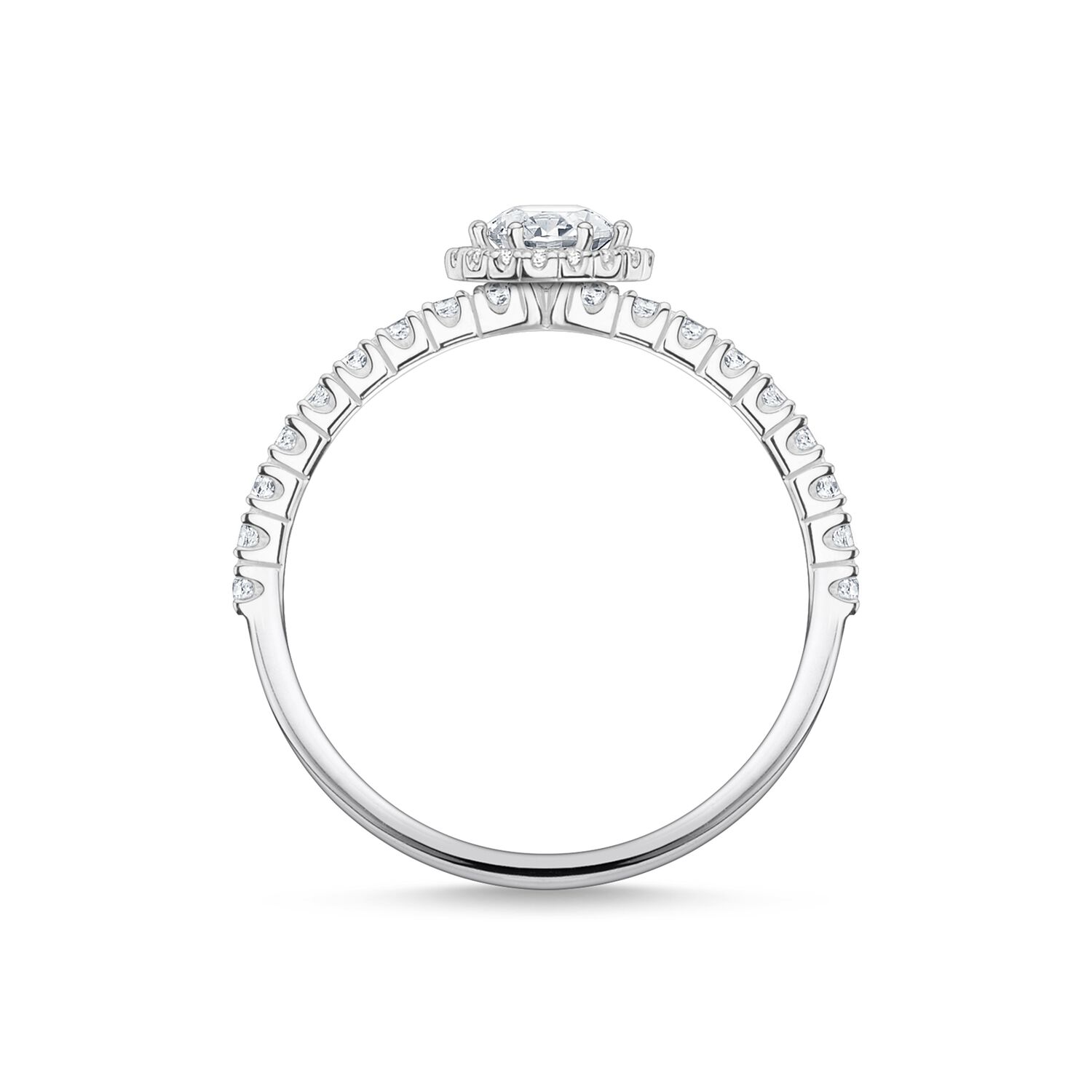 Thomas Sabo Ring White Stones