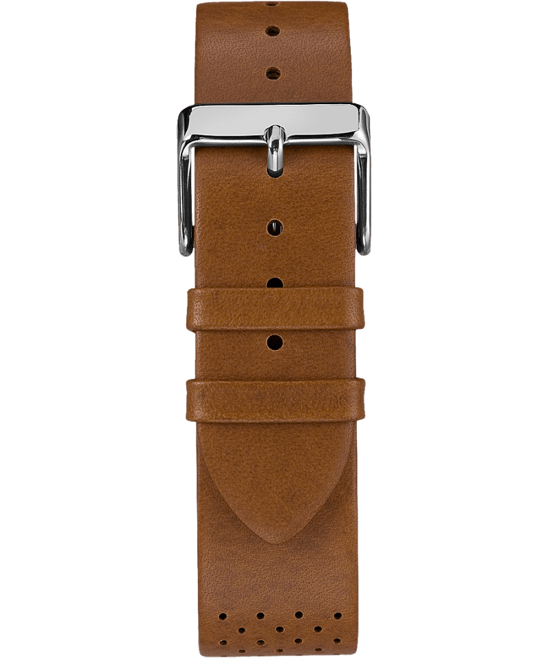 Fairfield chronograph 41mm leather strap watch online