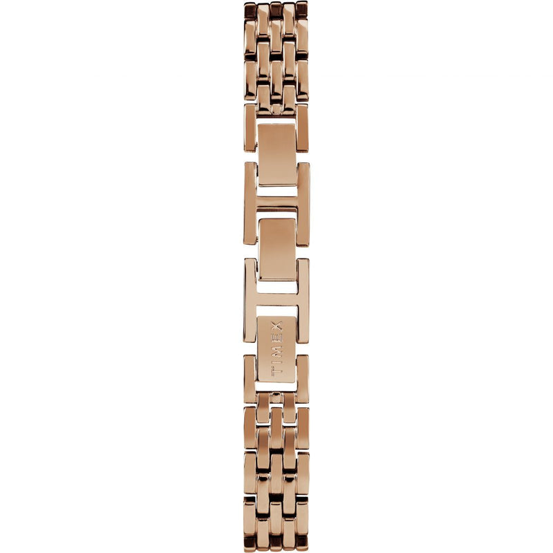 Timex Milano Oval 24Mm Rose Gold Ss Tw2R94000