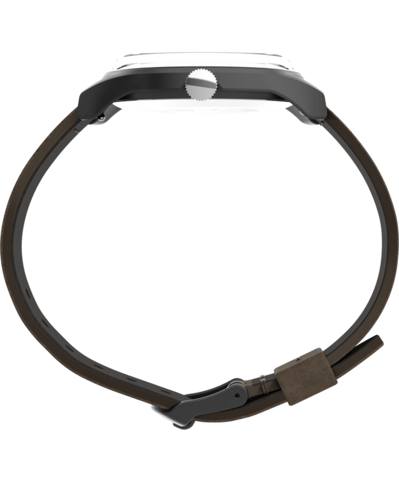 Timex MK1™ Steel 40mm Leather Strap Watch TW2T68200