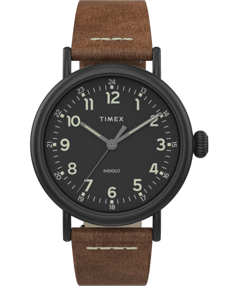 Timex Standard 40mm Leather Strap Watch TW2T69300
