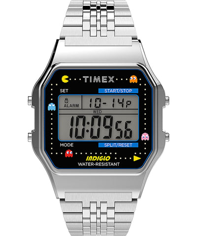 Timex Collectible PAC MAN T80 Steel Watch Watch Direct