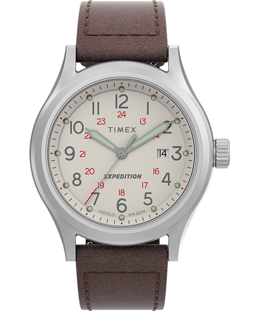 Timex expedition leather watch top band