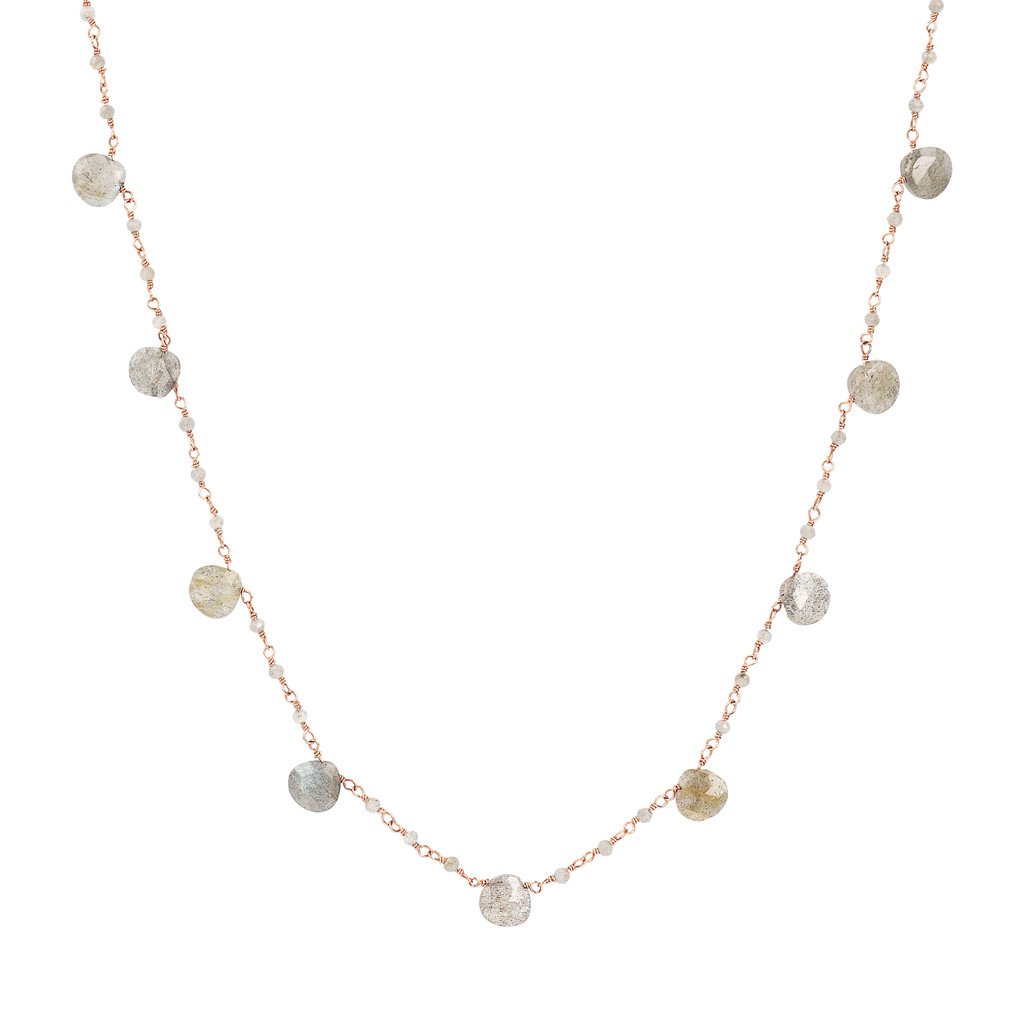 Bronzallure Rosary With Natural Stones