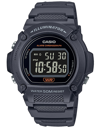 Casio Illuminator Water 50m Resist Casio Digital Men's Watch W