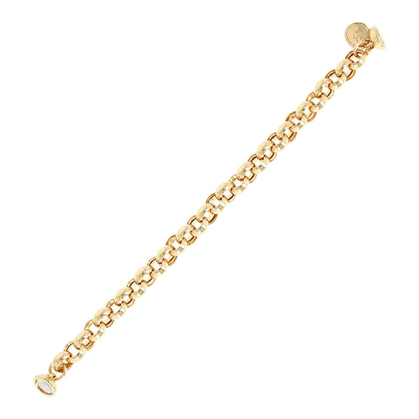 Bronzallure Golden Chain Link Belcher Bracelet
