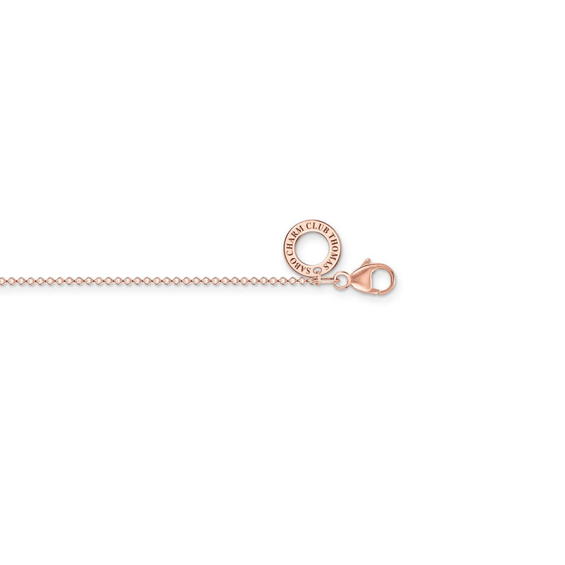 Thomas Sabo Charm Necklace Rose Gold