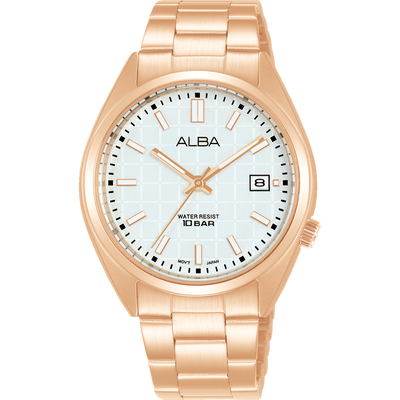 Alba Active Sports Analogue Silver Dial Womens Watch AG8M28X