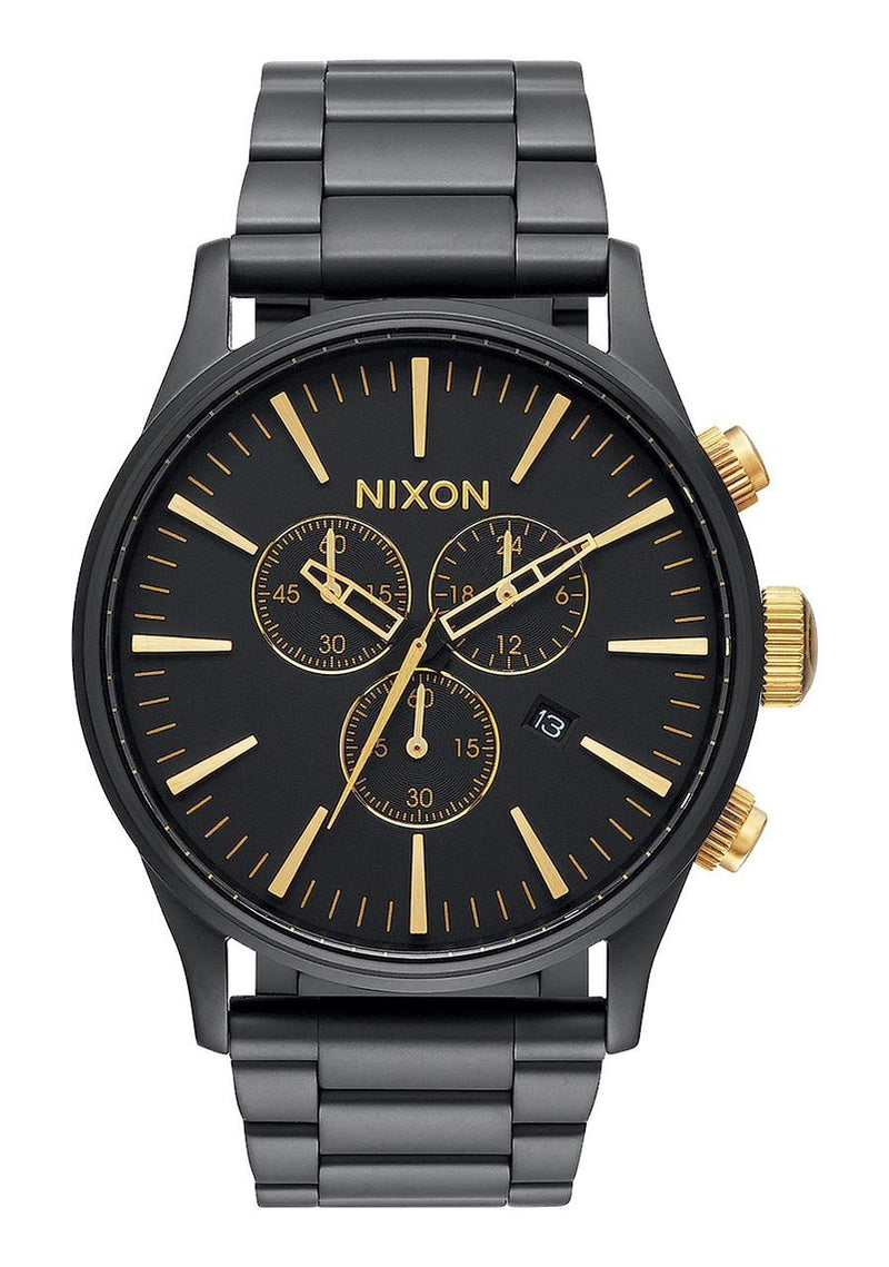 Nixon Sentry Chrono Matte Black Watch A3861041