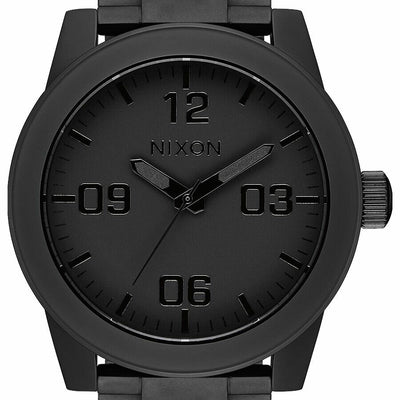 Nixon Corporal SS All Matte Black Watch A3463256 Watch Direct