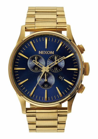 Nixon watches 2025 gold and blue