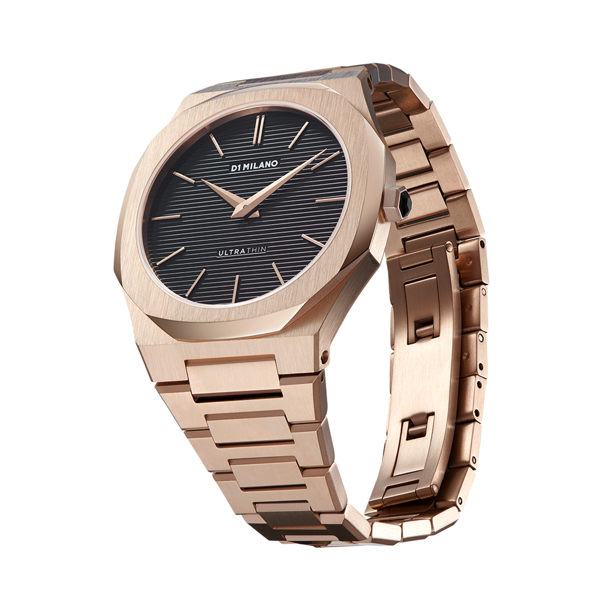 D1 Milano Ultra Slim 40mm Rose Gold Watch UTBJ16