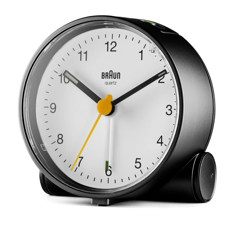 Braun Classic Analogue White Dial Alarm Clock