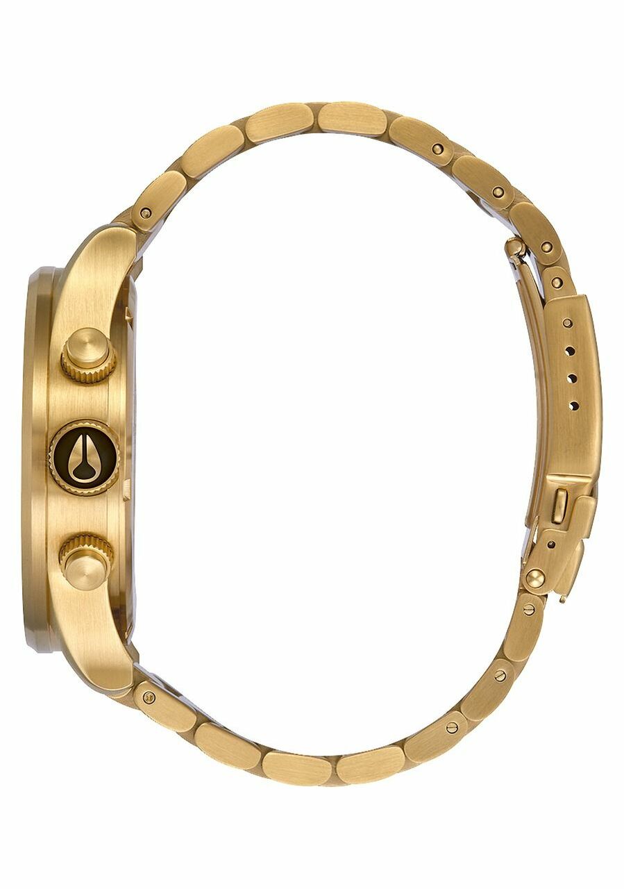Nixon Sentry Chrono All Gold And Black Mens Watch A386510-00
