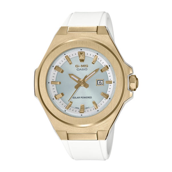 G-MS Gold Bezel Glam Watch MSGS500G-7A