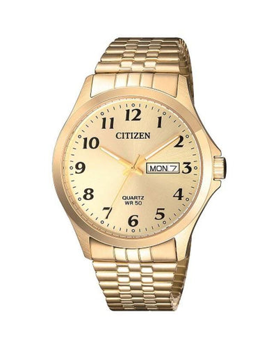 Citizen Dress Quartz Gold Mens Watch BF5002-99P