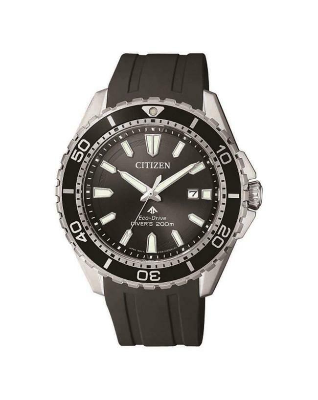 Citizen Eco-Drive Promaster 200 Meter Scuba Diver Watch With Dive Strap Bn0190-15E