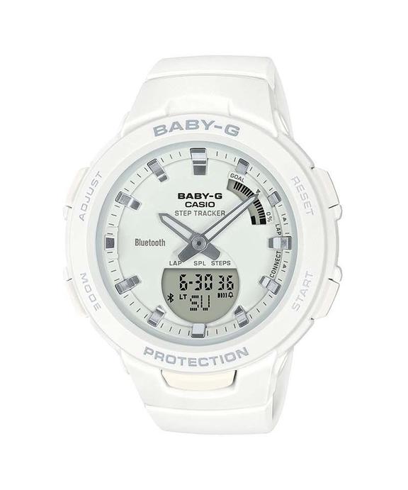 Baby- G White Bluetooth Watch BSAB100-7A