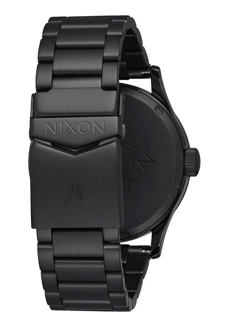 Nixon Sentry Ss All Black And Rose Gold Mens Watch - A356957-00