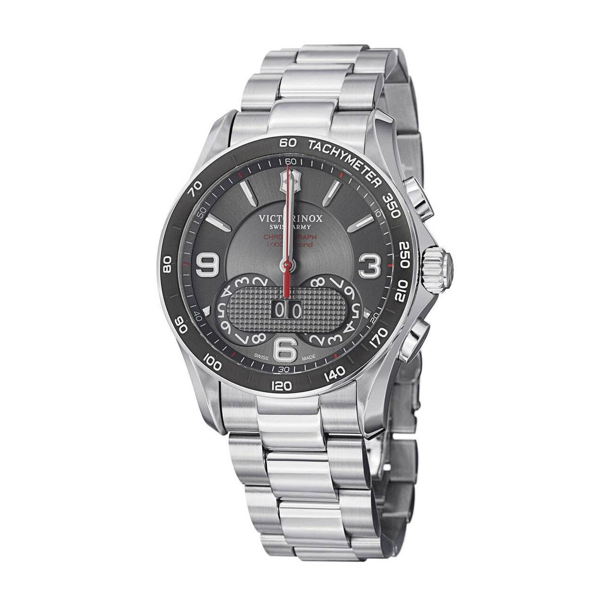 victorinox 1/100 chrono 241618 腕時計 ビクトリノックス 腕時計 クロノクラシック1/100 241618 グレー