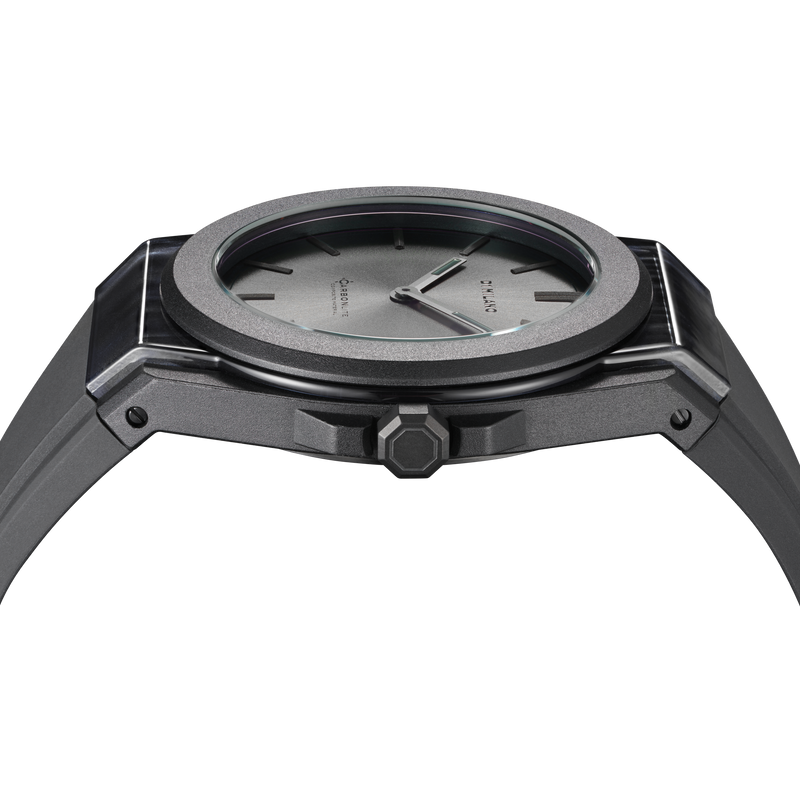 D1 Milano Carbonlite Grey 40.5mm Watch CLRJ02