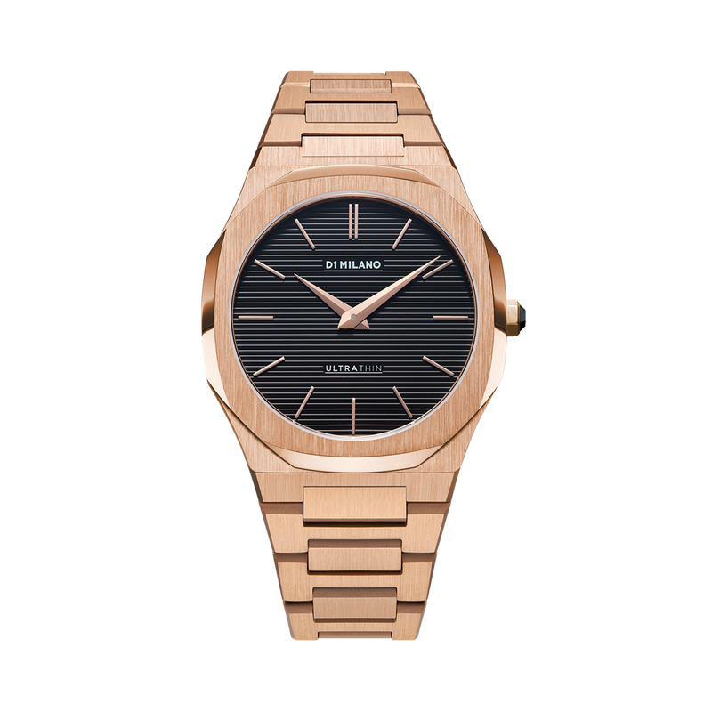 D1 Milano Ultra Slim 40mm Rose Gold Watch UTBJ16