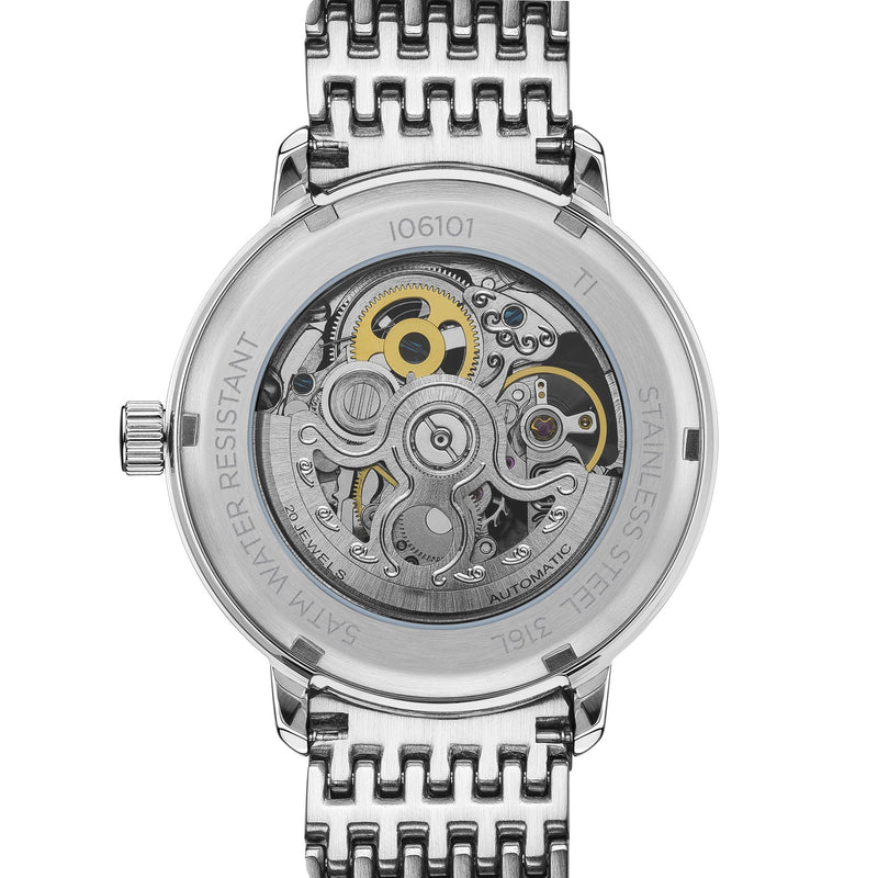 Ingersoll Crown Automatic Silver Watch