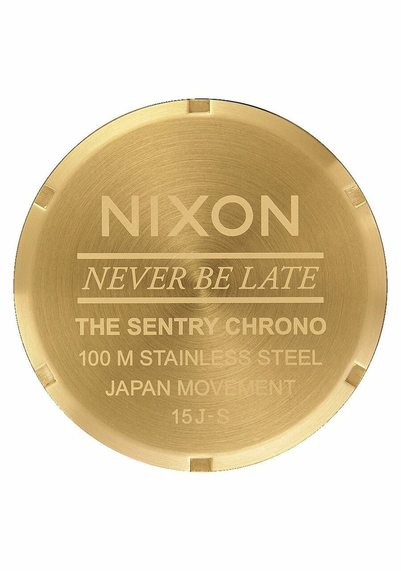 Nixon Sentry Chrono Gold And Blue Sunray A386-1922-00