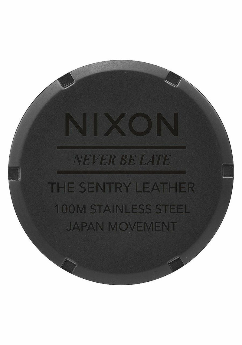 Nixon Sentry Leather Watch A1051041