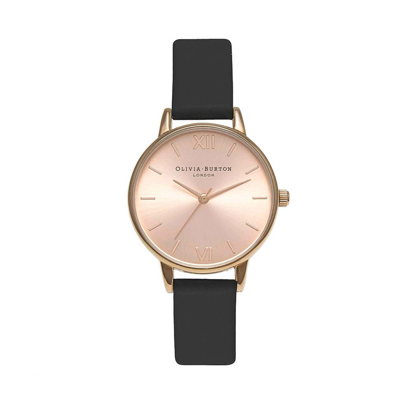 Olivia Burton Midi Dial Rose Gold Watch - Rose Gold