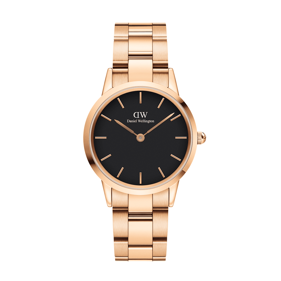 Daniel Wellington Iconic Link 32mm RG Black DW00100212
