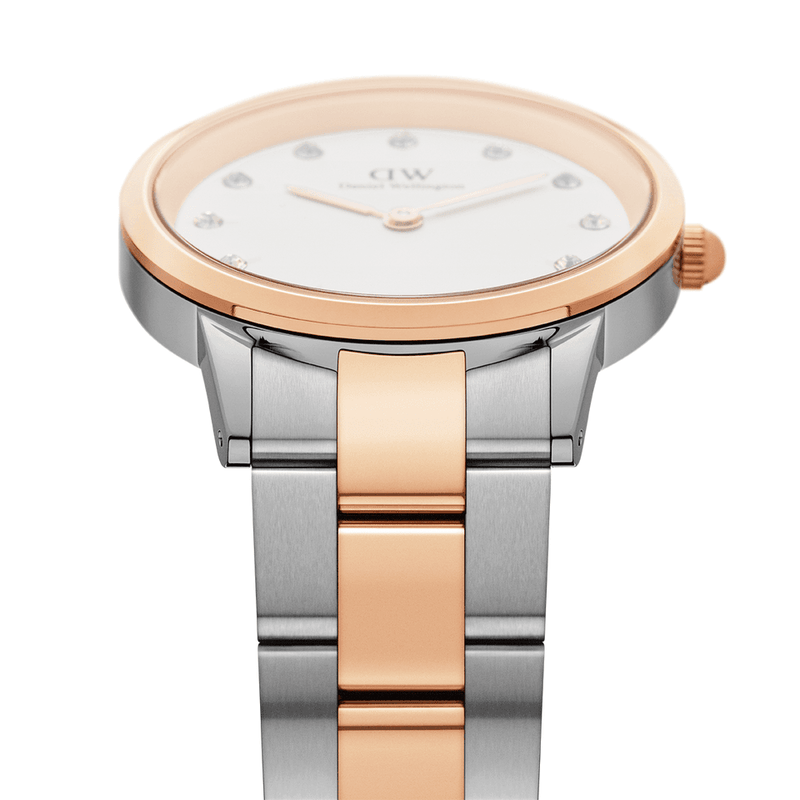 Daniel wellington iconic link silver online 28mm