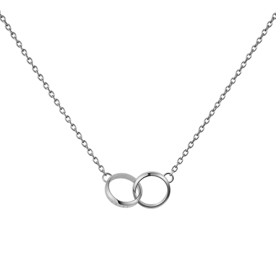 Elan Unity Silver Necklace