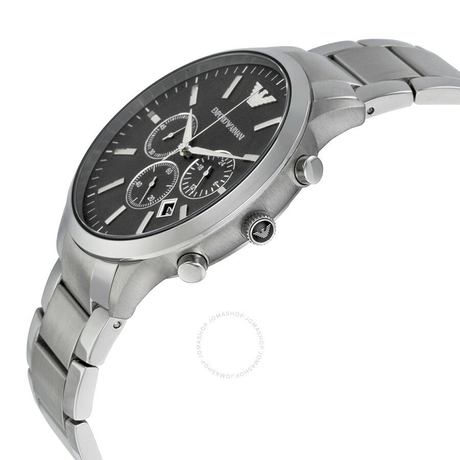 Emporio Armani Sportivo Chronograph Men s Silver Watch Watch Direct