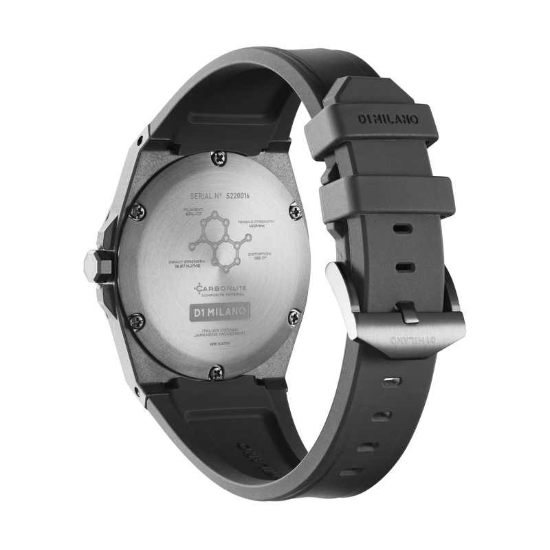 D1 Milano Carbonlite Grey 40.5mm Watch CLRJ02
