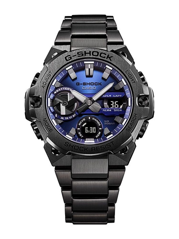 G-Shock Connected Stainless Steel Solar Mens Watch GSTB400BD-1A2